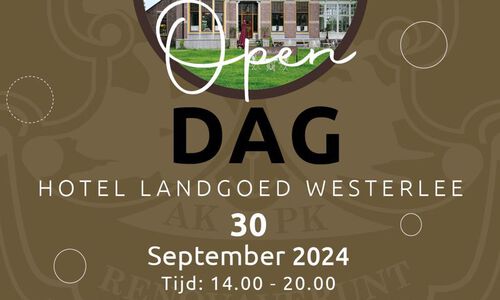 30 september: Open dag Landgoed Westerlee