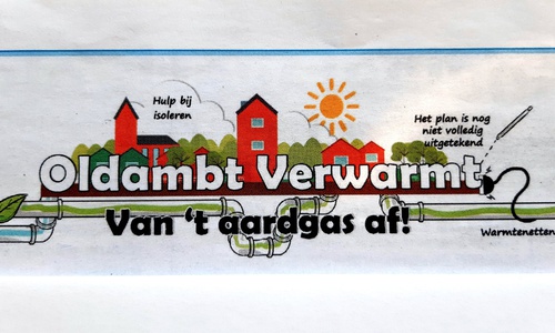 Oldambt verwarmt oftewel: van 't aardgas af!