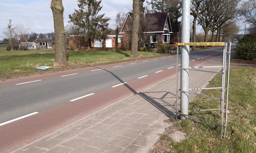 Opnieuw spoor van vernielingen in Westerlee